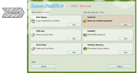 Main Menu of Renee Passnow