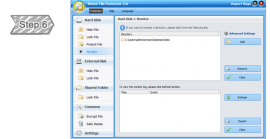 monitor function of Renee File Protector